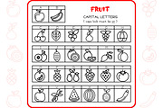 Fruit Alphabet - Dingbat Font, a Symbol Font by WADLEN (Thumbnail 2 of 7)
