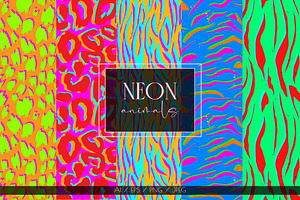 Neon Animals Print Collection