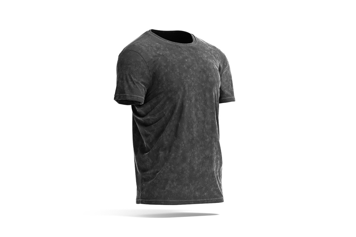 Black Men's T-Shirt 3D Model, an Object 3D Model by rebrandy (Photo 7 of 9)