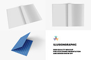 Bi-Fold A5 Brochure Mock-up, a Books & Magazine Mockup by Illusiongraphic (Thumbnail 25 of 25)
