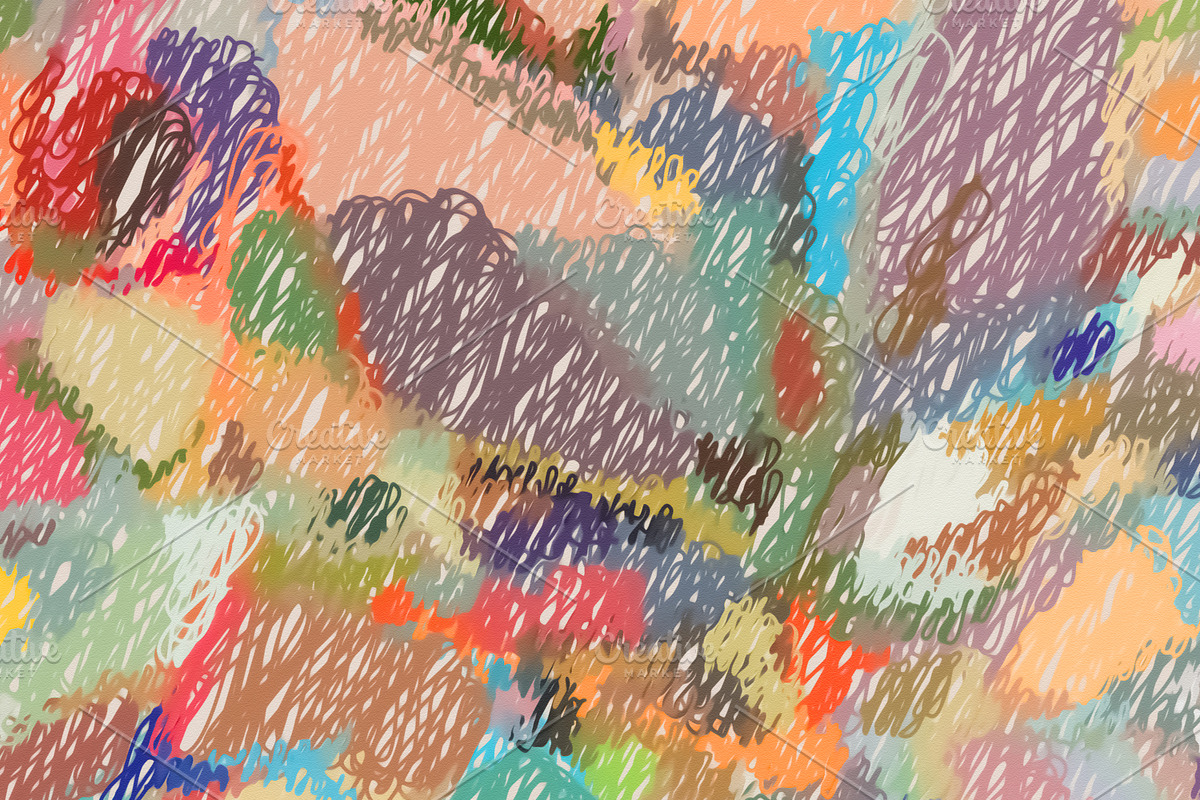 Scribble Blossoms 1.3, a Decorative Illustration by MFB Scribbles (Photo 1 of 3)