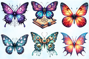 Halloween Butterfly Sublimation PNG, an Illustration by Craft Nest (Thumbnail 5 of 9)