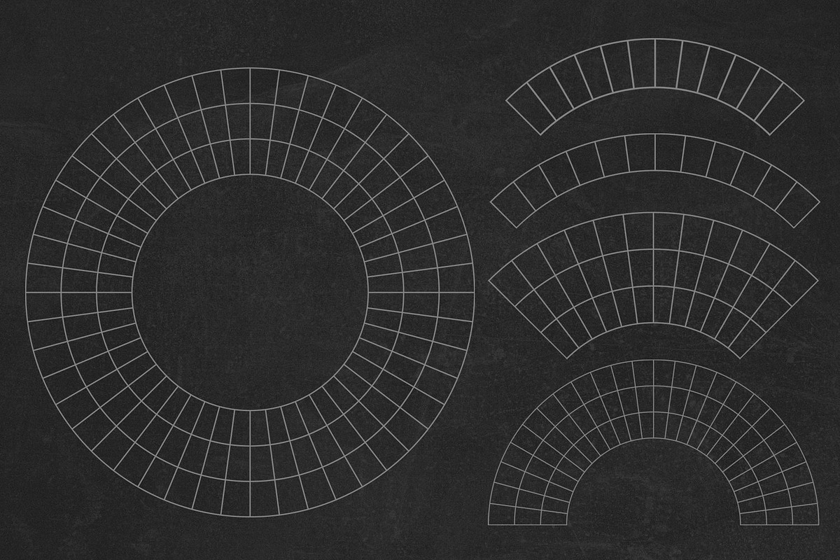 Lettering Grids Stamp Brushes, a Brush Add-On by Julia_Raketic (Photo 5 of 7)