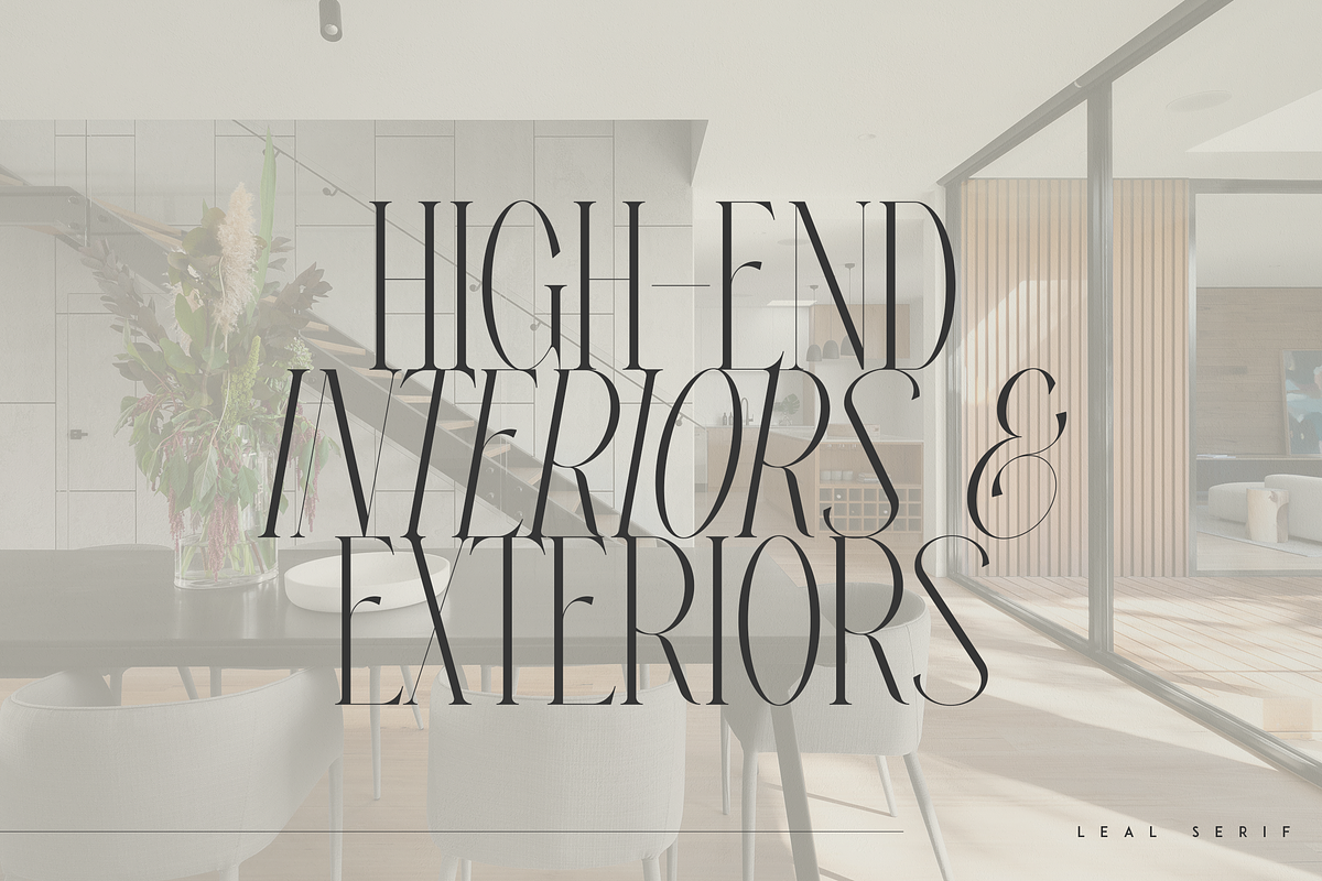 Leal typeface - regular & italic, a Serif Font by Only Fonts (Photo 7 of 10)