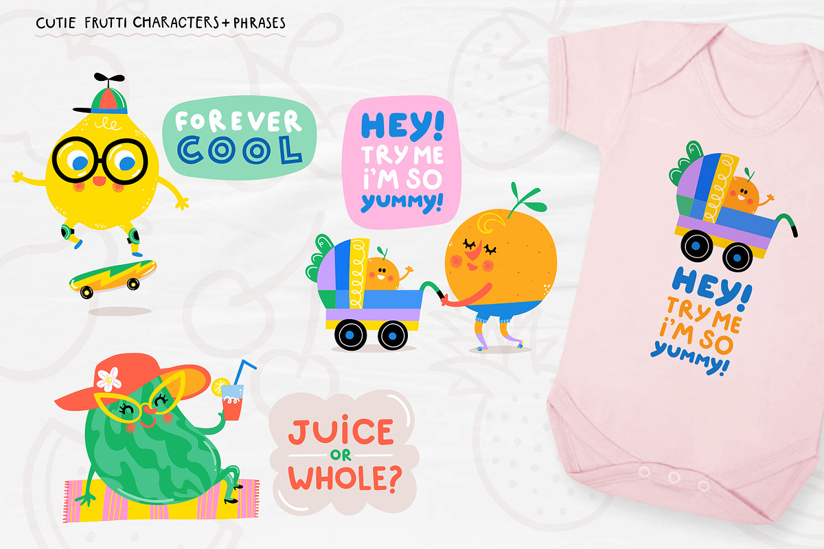 Cutie Frutti. Mini Fruit Collection., a Food Illustration by Isa De Gregorio (Photo 3 of 10)