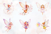 Happiness Fairy Clipart, an Illustration by RobertsArt (Thumbnail 4 of 7)