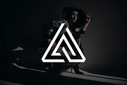 Geometric Letter A Monogram Logo, a Branding & Logo Template by Luxury Logos (Thumbnail 2 of 4)