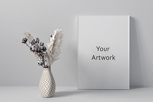 White Frame Mockup