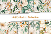 Softly Spoken Digital Paper Pack, a Pattern Graphic by Happy Creators Co. (Thumbnail 6 of 7)