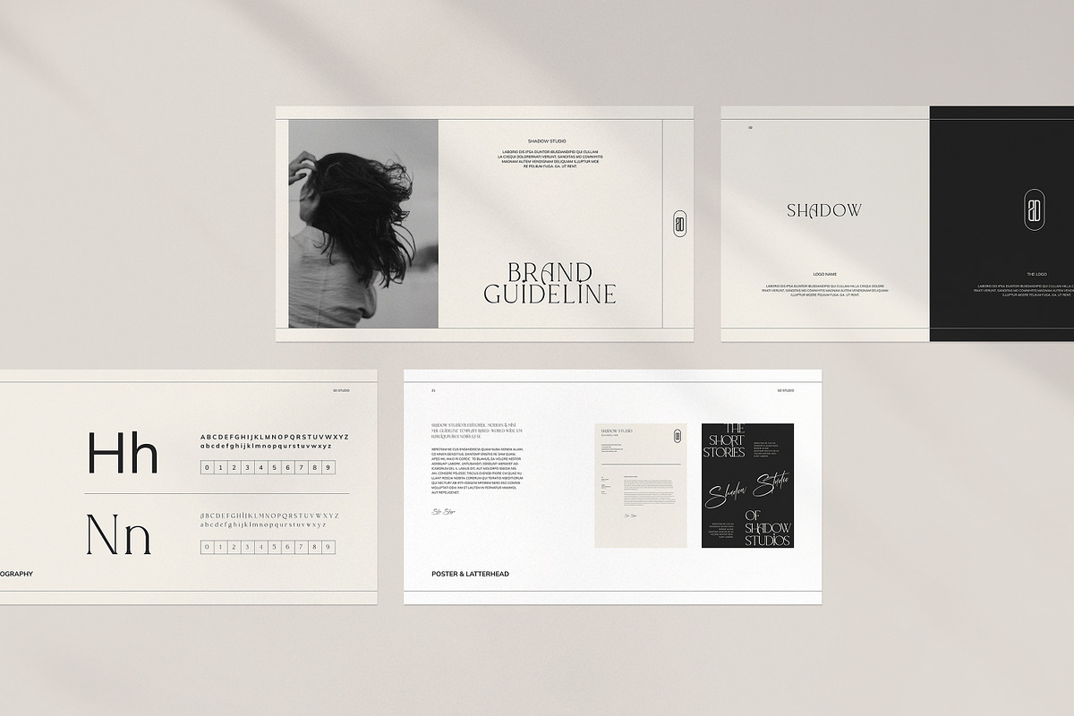 Brand Guideline Presentation, a Presentation Template by evgenystudio (Photo 7 of 11)
