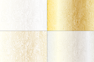 Silver & Gold Natural Textures