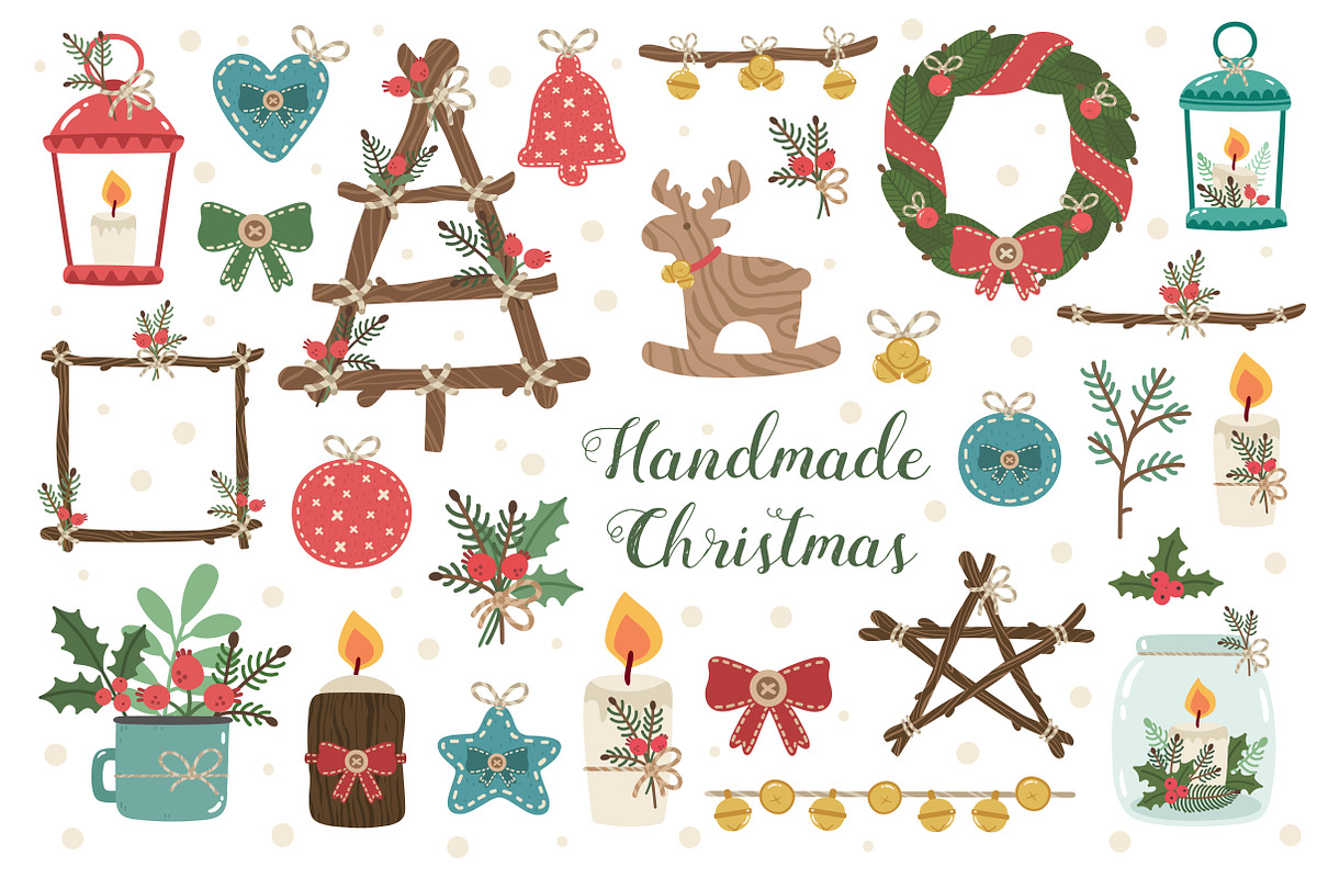 Handmade Christmas, a Decorative Illustration by Imaginasty (Photo 1 of 4)