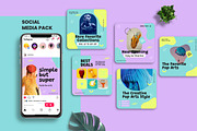Creata - Pop Art   Instagram Post, a Social Media Template by Dhabee (Thumbnail 3 of 5)