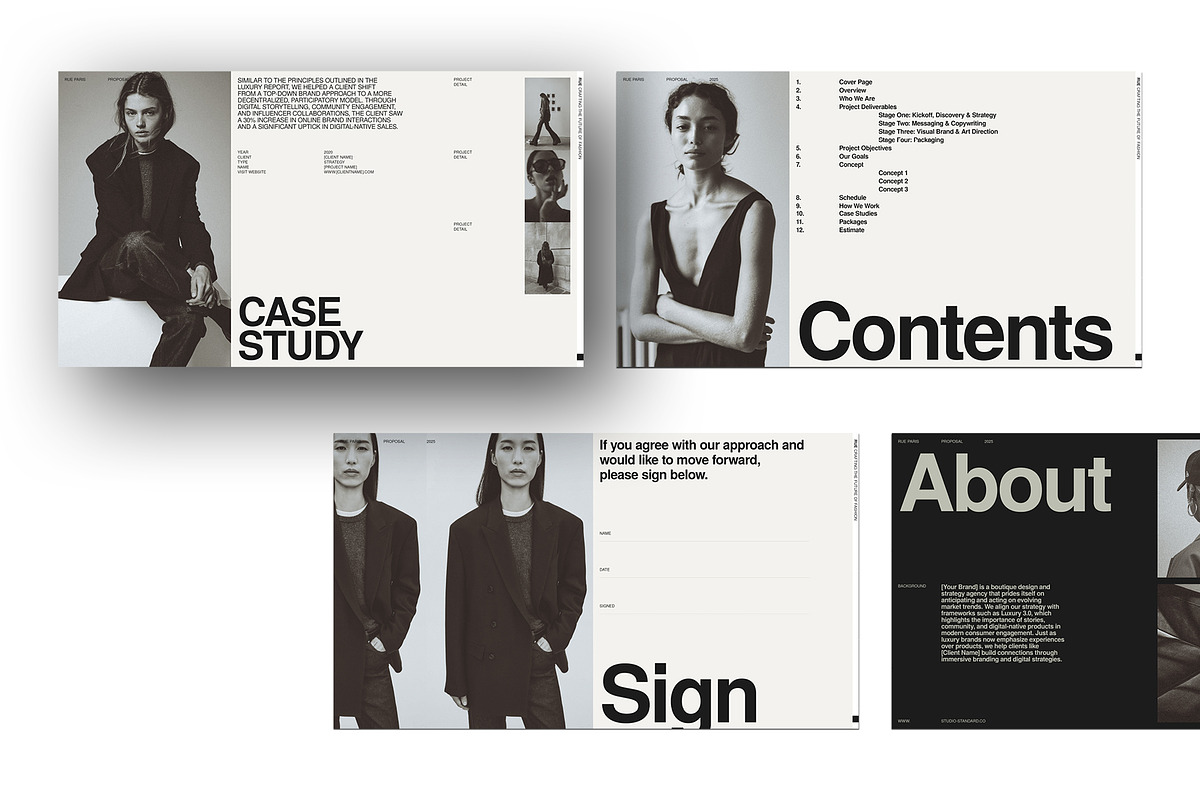 RUE | Proposal, a Presentation Template by Studio Standard (Photo 2 of 7)