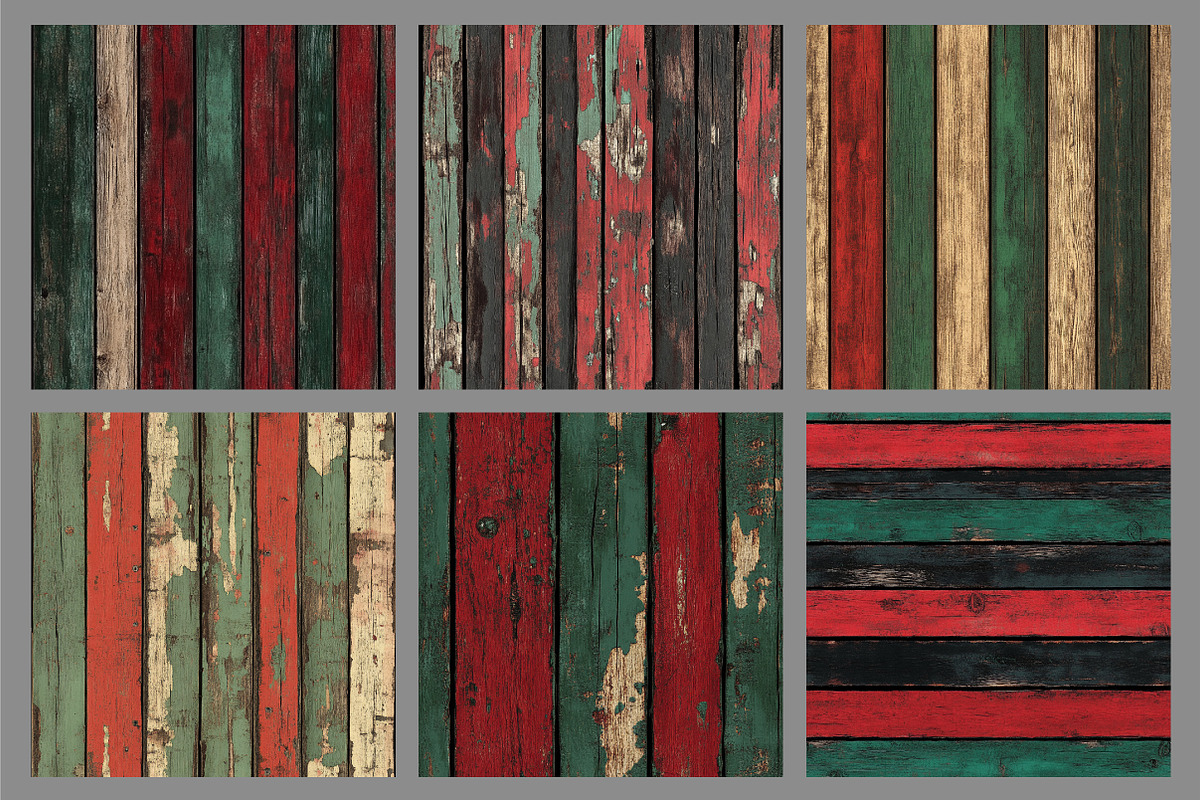 Christmas Wood Textures, a Texture Graphic by designcity5 (Photo 3 of 5)