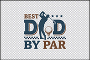 Best Dad by Par – Golf Father's Day, an Illustration by BeeCraftR (Thumbnail 5 of 5)