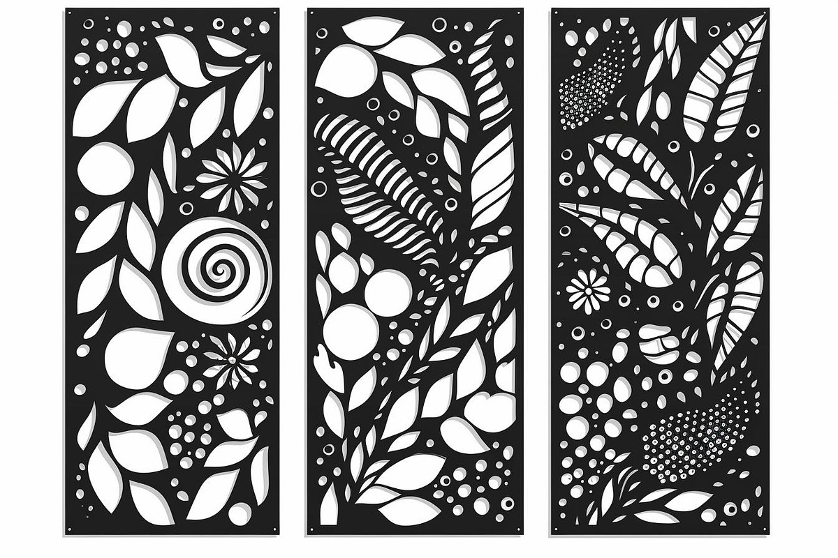Modern Wall Art Silhouette Vector, an Illustration by jahid234 (Photo 6 of 9)
