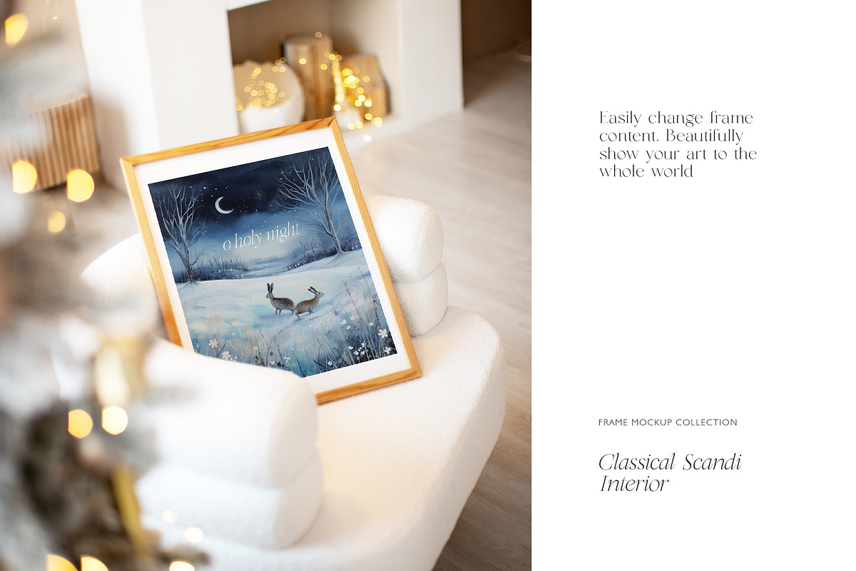 MERRY & BRIGHT Christmas Mockups, a Household Mockup by The Bambi Collective (Photo 14 of 17)