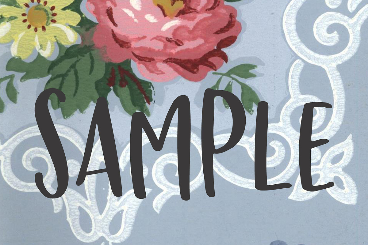 Vintage Wallpaper Textures, a Texture Graphic by Polka Dot Pixels (Photo 3 of 5)