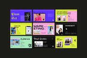 VIBES Neo Gothic Brand Google Slides, a Presentation Template by Dirtytemp Studio (Thumbnail 8 of 11)