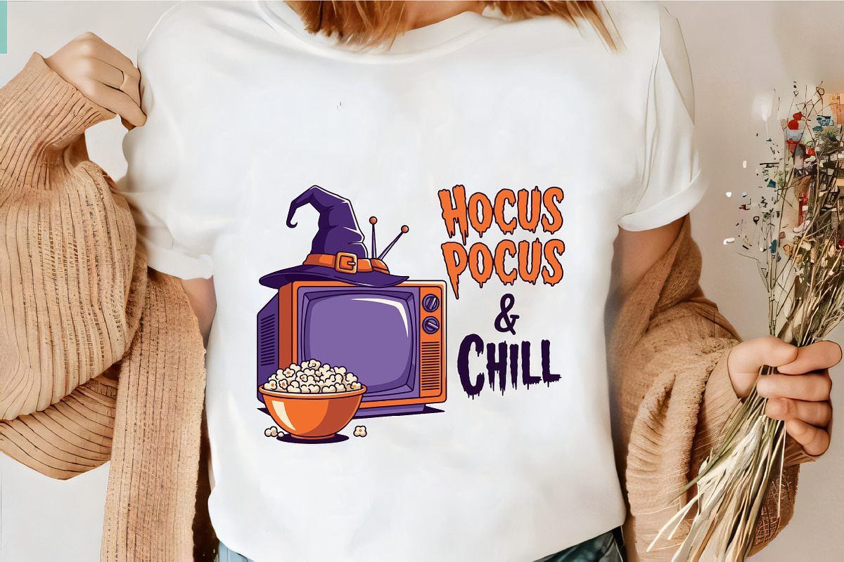 Hocus Pocus and Chill SVG, an Illustration by CrexoraLab (Photo 3 of 4)