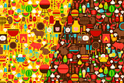 Barbecue Flat Seamless Patterns, a Pattern Graphic by Anna_leni (Thumbnail 2 of 3)