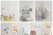 Alphabet Nursery Print: Hand Painted, an Education Illustration by Oleksandra Illustrates (Thumbnail 6 of 12)