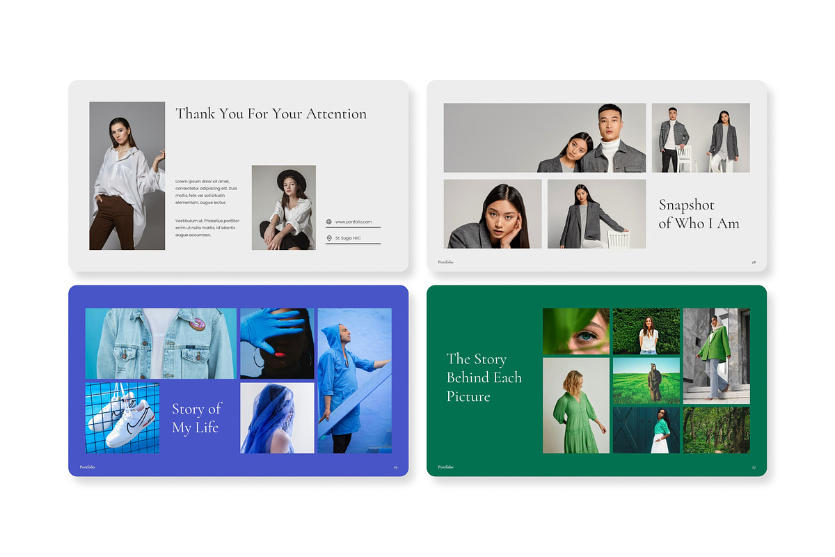 Portfolio PowerPoint Presentation, a Presentation Template by Premast (Photo 3 of 4)