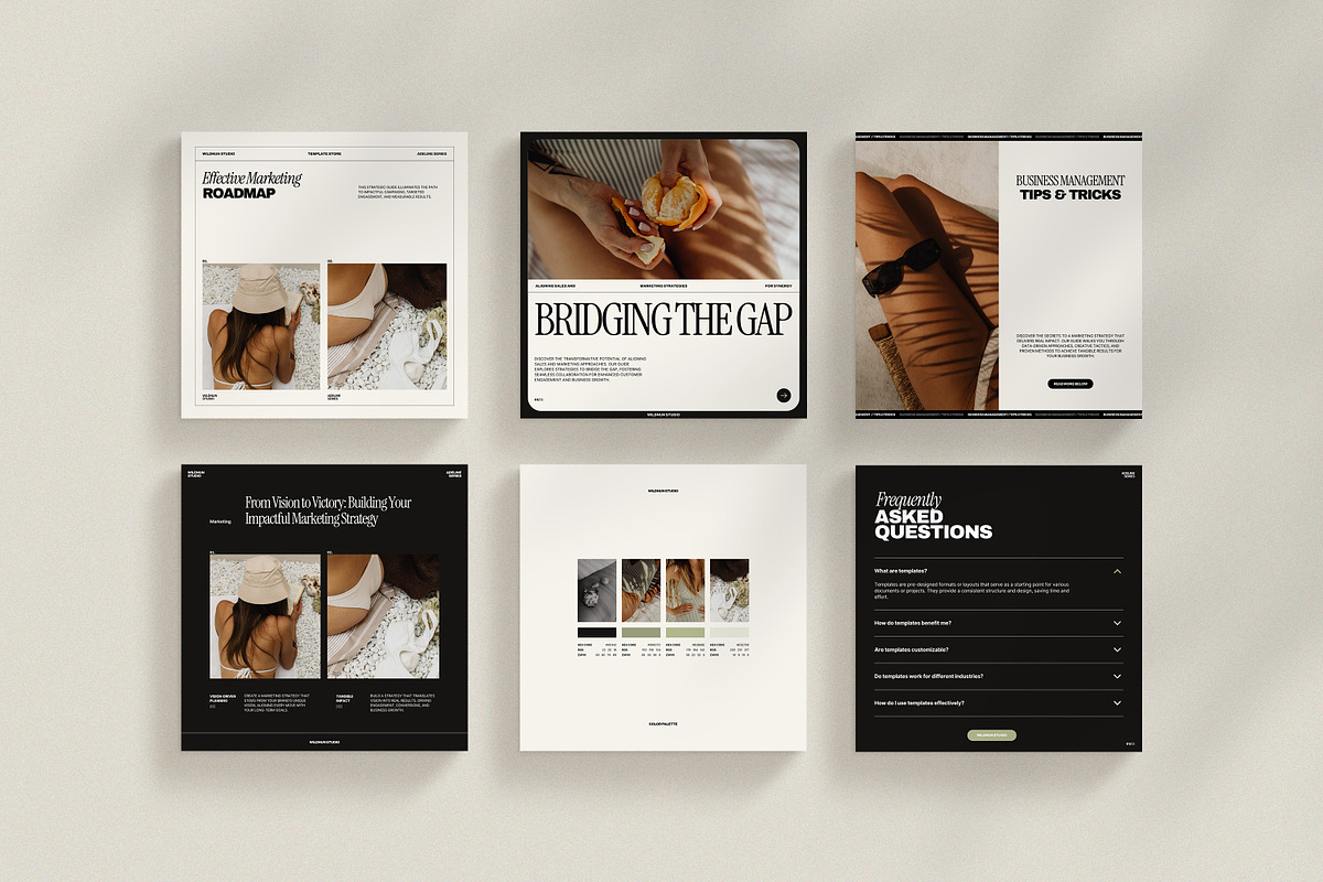 ADE / Social Media Kit (I), a Social Media Template by Wildnun Studio (Photo 7 of 23)