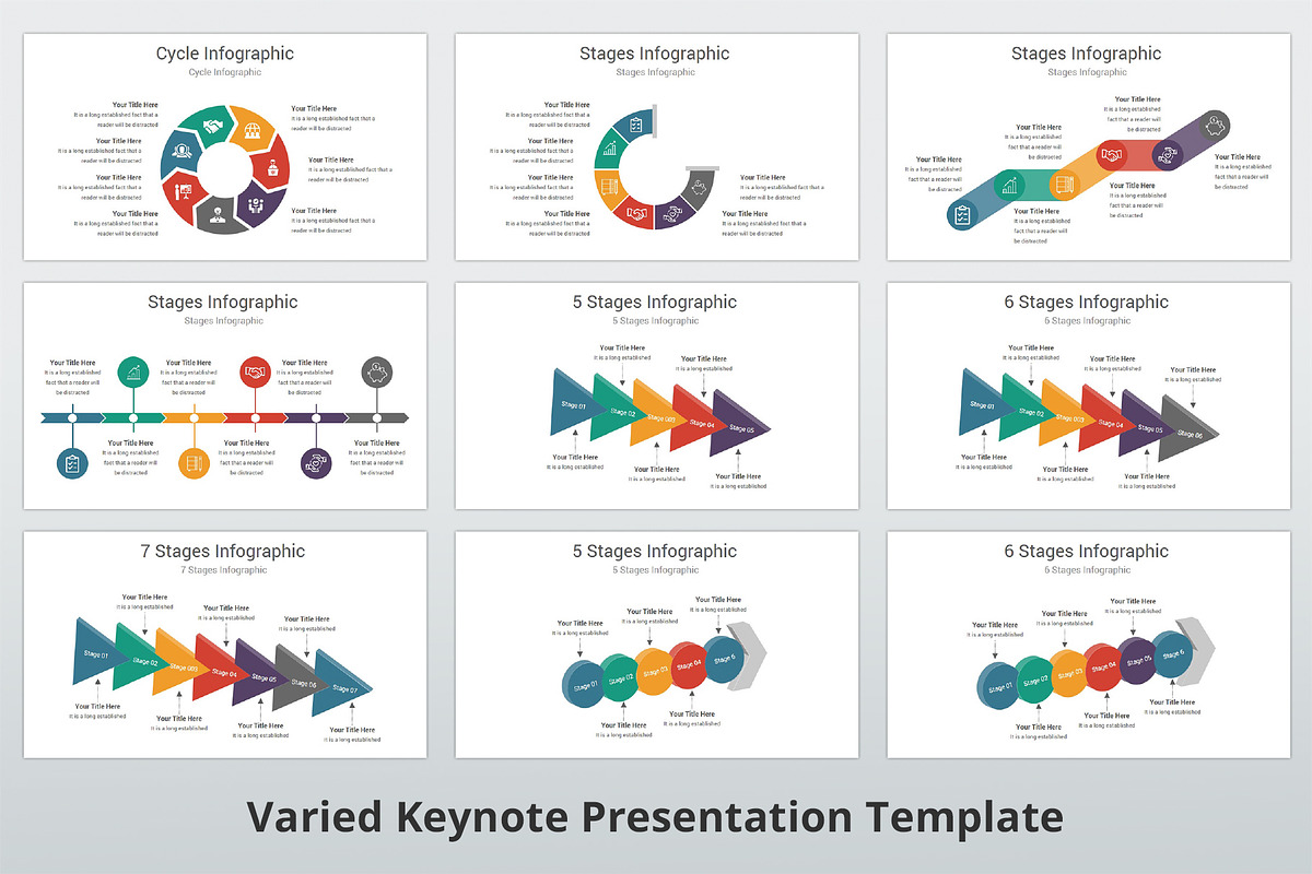 Varied Keynote Template, a Presentation Template by GraphicStan (Photo 15 of 26)