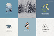 Ice Kingdom Watercolor Collection, an Object Graphic by Julia Dreams (Thumbnail 7 of 11)