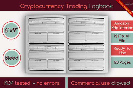 Cryptocurrency Trading Logbook • KDP