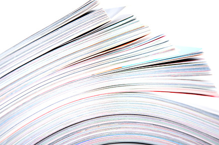 Side view of stack magazine