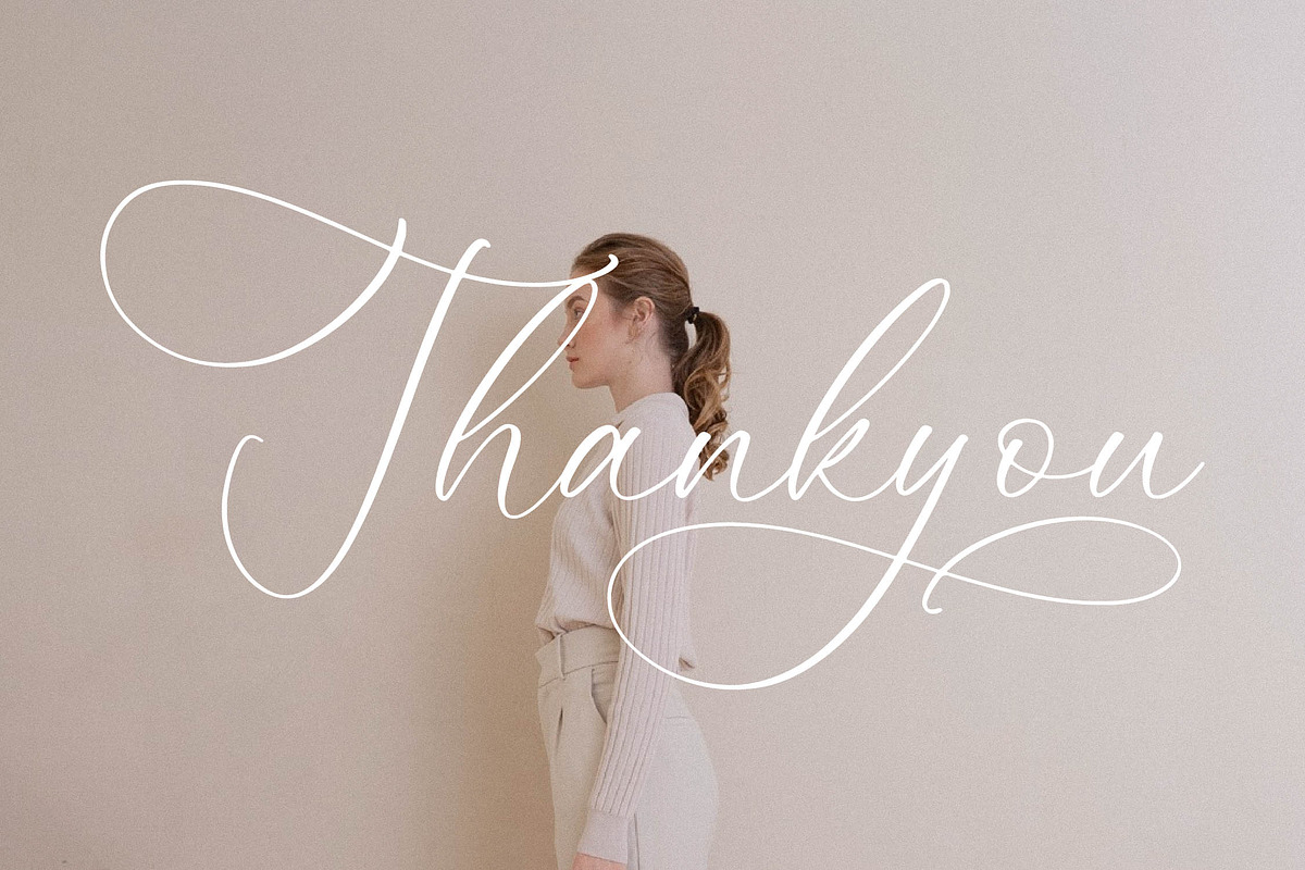 Ralsihten Beauty Calligraphy, a Script Font by Storytype Studio (Photo 15 of 15)