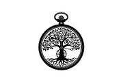Steampunk Tree of Life Symbol Bundle, an Illustration by yasushie (Thumbnail 28 of 31)