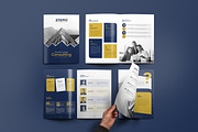 Business Consulting Company Profile, a Brochure Template by VectStock (Thumbnail 1 of 5)
