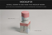 Cosmetic Jar & Box Packaging Mockup, a Packaging Mockup by Assyat (Thumbnail 5 of 22)