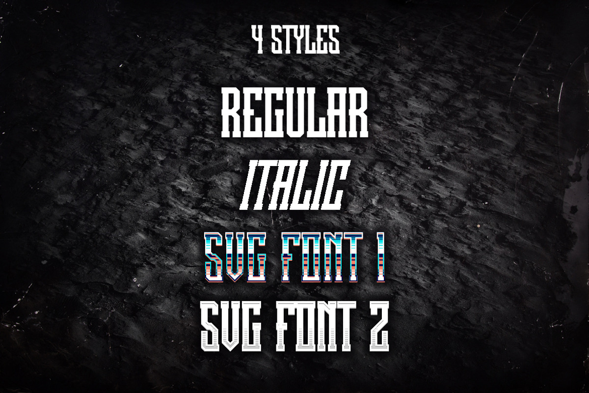 Dartbox Font, a Font by GRVS Studio (Photo 2 of 5)