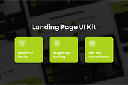 Creative Agency Landing Page, a Landing Page Template by SquidPixey (Thumbnail 3 of 5)