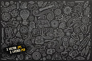 Hippie Objects & Elements Set, an Object Graphic by BALABOLKA (Thumbnail 4 of 4)