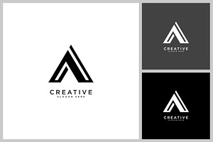 A letter vector design template, a Branding & Logo Template by quadrazo