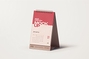 Vertical Desk Calendar Mockup Set, a Print Template by mockupatelier (Thumbnail 4 of 11)
