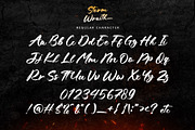 Storm Wraith, a Handwritten Font by Letterara (Thumbnail 7 of 10)