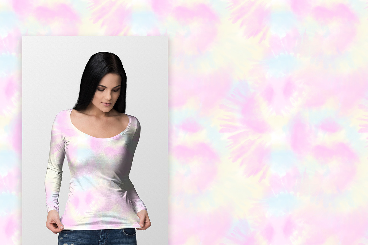 Sale: Pastel Tie-Dye Seamless Bundle, a Pattern Graphic by The Gypsy Goddess (Photo 46 of 48)