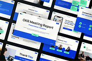 OKR Meeting Report Google Slides, a Presentation Template by SquidPixey (Thumbnail 6 of 7)