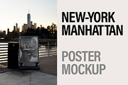 Poster Mockup in Manhattan, New York, an Advertising Mockup by Brandacle Mockups (Thumbnail 2 of 7)