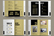 Resume Booklet Template, a Resume Template by ContestDesign (Thumbnail 3 of 3)