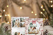 Multi Photo Holiday Card Template, a Card Template by LucaTheme (Thumbnail 3 of 6)