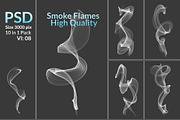 Fire & Smoke PNG Stock Bundle, a Shape Add-On by MRI STUDIO (Thumbnail 9 of 15)