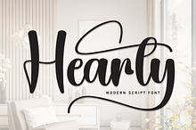 Hearty | Script Font